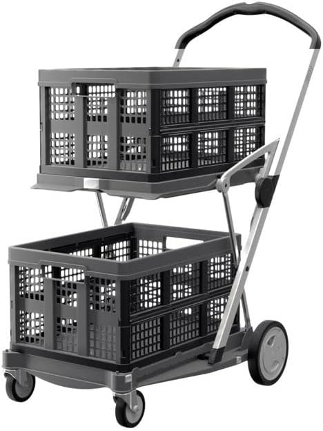 Portable Folding Shopping Cart + 3 Ecological Thermal Bags [FACTORY PRICE]