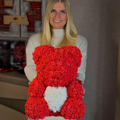 Love Heart Rose Bear™ - Emporium Shop